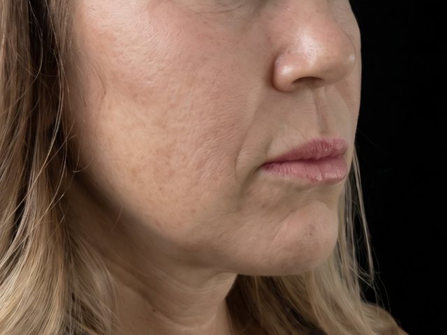 Rejuvenescimento facial, antes