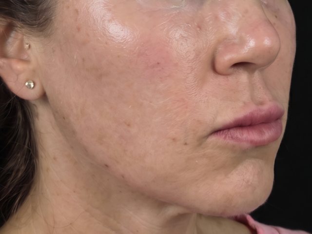 Rejuvenescimento facial, depois
